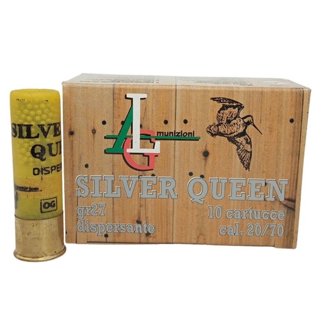 CAL.20 SILVER QUEEN DISPERSANTE 27g SHOOTING CARTRIDGES ALG
