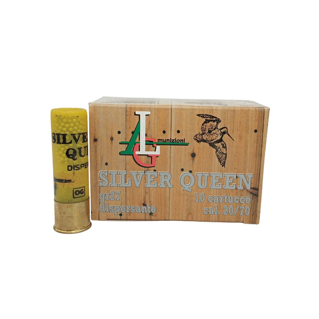 CAL.20 SILVER QUEEN DISPERSANTE 27g SHOOTING CARTRIDGES ALG