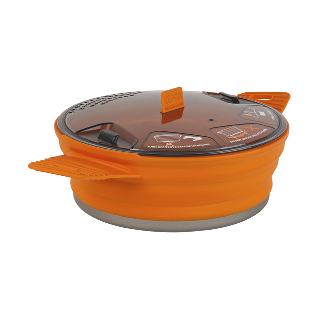 X-POT COLLAPSIBLE POTS FOR QUICK & EASY BACKCOUNTRY COOKING 1.4L