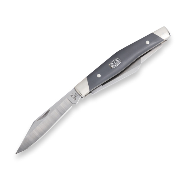 Β301-GYS2 STOCKMAN GRAY/NICKEL SILVER BUCK