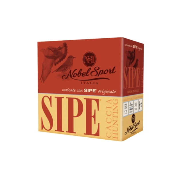 CAL.12 SIPE 32g HUNTING CARTRIDGES NOBEL SPORT ITALIA