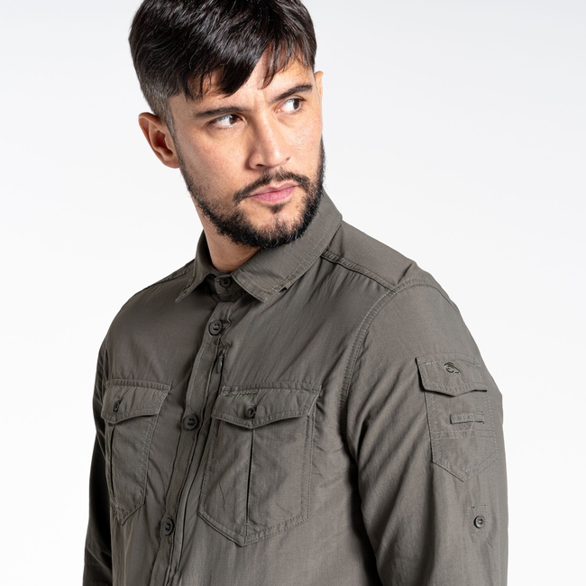 CMS605 NOSILIFE ADVENTURE II LONG-SLEEVED SHIRT CRAGHOPPERS
