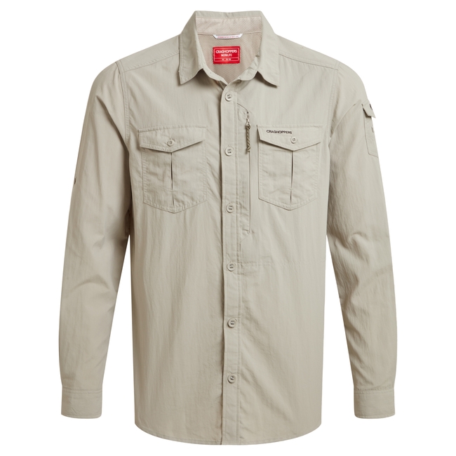 CMS709 NOSILIFE ADVENTURE III LS SHIRT CRAGHOPPERS