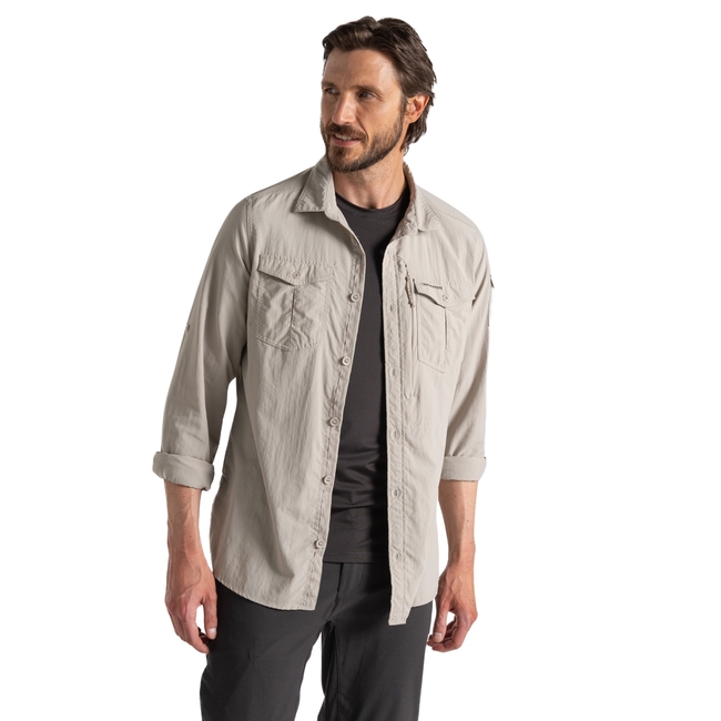CMS709 NOSILIFE ADVENTURE III LS SHIRT CRAGHOPPERS
