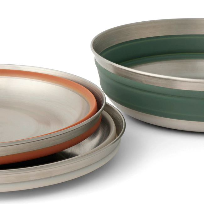 DETOUR STAINLESS STEEL COLLAPSIBLE BOWL