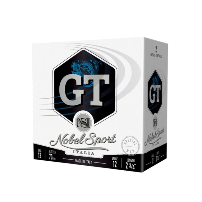 CAL.12 GT 28g SHOOTING CARTRIDGES NOBEL SPORT ITALIA