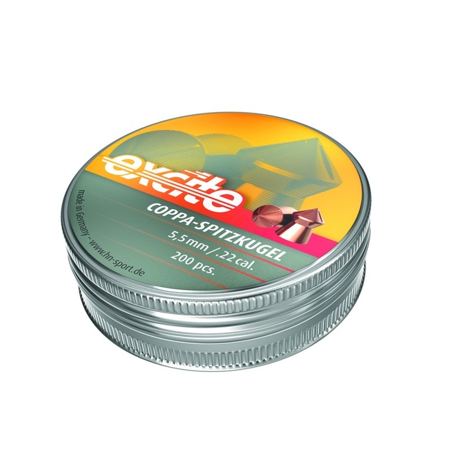 EXCITE COPPA-SPITZKUGEL PELLETS (200) 5,5mm