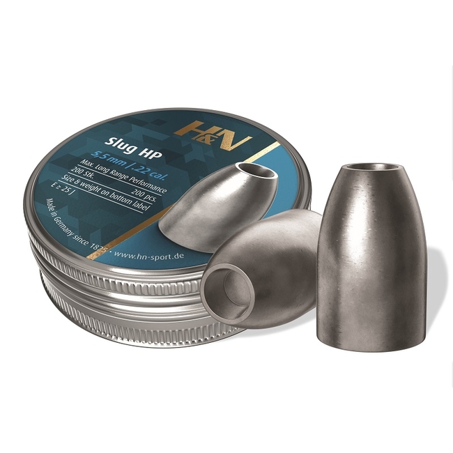 H&N ΒΛΗΜΑΤΑ SLUG HP .217 25gr (200) 5,51mm