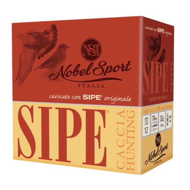 CAL.12 SIPE 32g ΦΥΣΙΓΓΙΑ ΚΥΝΗΓΙΟΥ NOBEL SPORT ITALIA