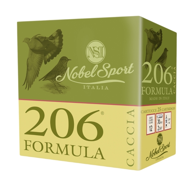CAL.12 206 FORMULA 33g ΦΥΣΙΓΓΙΑ ΚΥΝΗΓΙΟΥ NOBEL SPORT ITALIA
