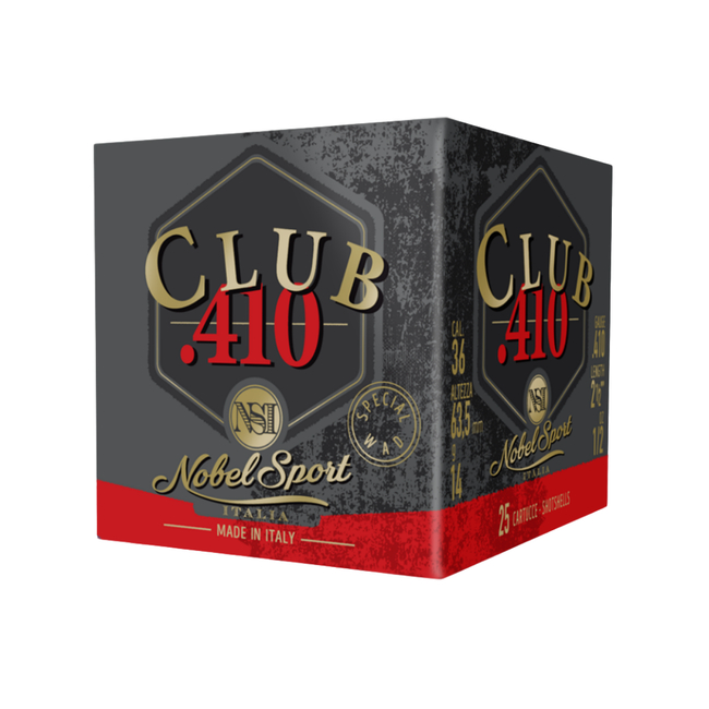 CAL.36 HUNTING / CLUB 410 14g ΦΥΣΙΓΓΙΑ ΚΥΝΗΓΙΟΥ NOBEL SPORT ITALIA