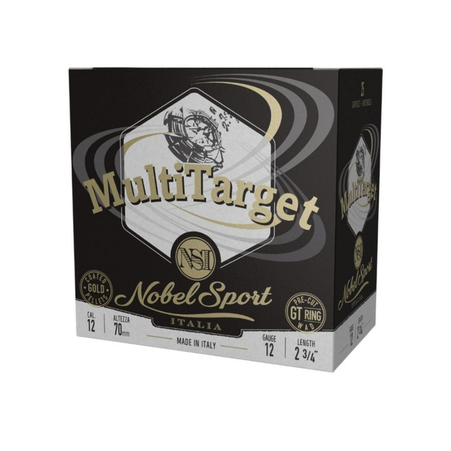 CAL.12 MULTITARGET SKEET 24g ΦΥΣΙΓΓΙΑ ΣΚΟΠΟΒΟΛΗΣ NOBEL SPORT ITALIA