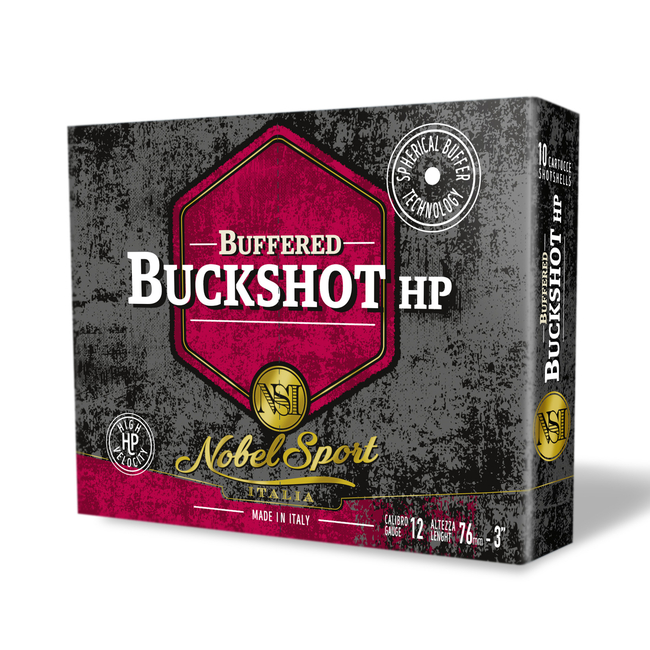 CAL.12 BUFFERED BUCKSHOT 15ΒΟΛΟ HP 45g ΦΥΣΙΓΓΙΑ ΚΥΝΗΓΙΟΥ (ΔΡΑΜΙΑ) NOBEL SPORT ITALIA   