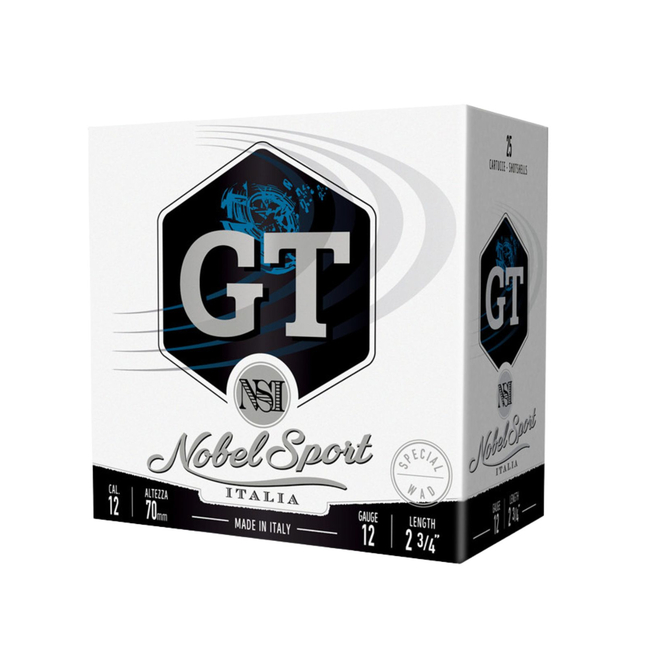 CAL.12 GT 28g SHOOTING CARTRIDGES NOBEL SPORT ITALIA CAL.12 GT 28g SHOOTING CARTRIDGES NOBEL SPORT ITALIA
