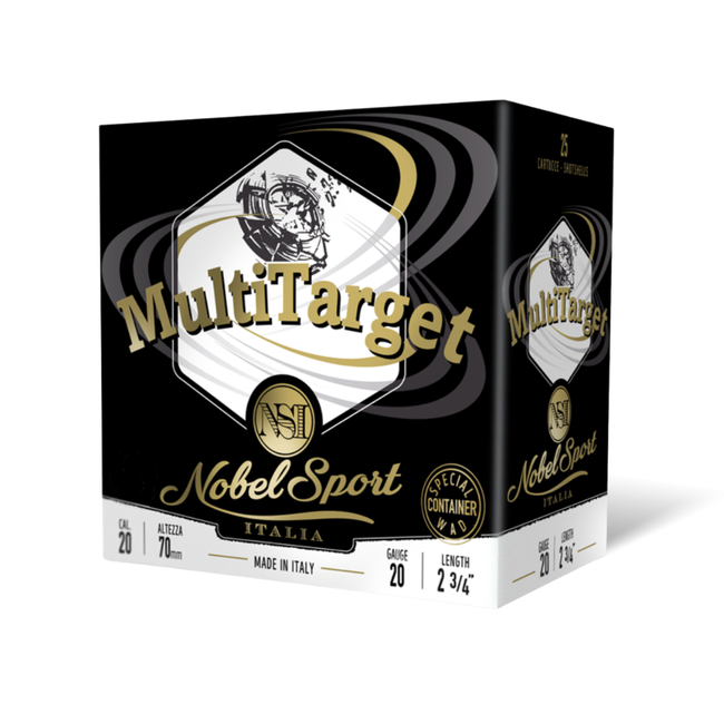 CAL.20 MULTITARGET 24g ΦΥΣΙΓΓΙΑ ΣΚΟΠΟΒΟΛΗΣ NOBEL SPORT ITALIA