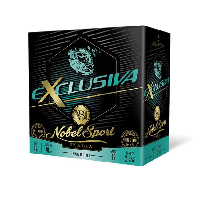 CAL.12 EXCLUSIVA SPORTING 28g ΦΥΣΙΓΓΙΑ ΣΚΟΠΟΒΟΛΗΣ NOBEL SPORT ITALIA