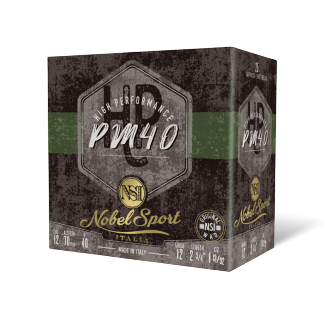 CAL.12 PM40 DISPERSANTE (ΔΙΑΣΠΟΡΑΣ) 40g ΦΥΣΙΓΓΙΑ ΚΥΝΗΓΙΟΥ NOBEL SPORT ITALIA