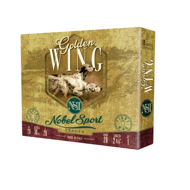 CAL.20 GOLDEN WING 28gr ΦΥΣΙΓΓΙΑ ΚΥΝΗΓΙΟΥ NOBEL SPORT ITALIA