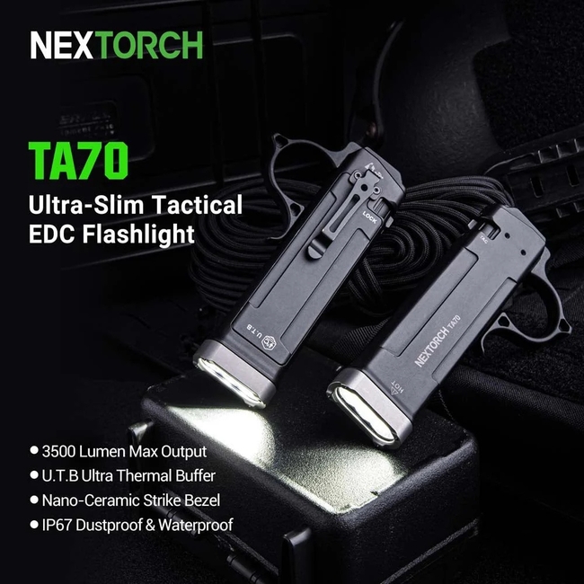 ΦΑΚΟΣ TA70-3500 LUMENS NEXTORCH