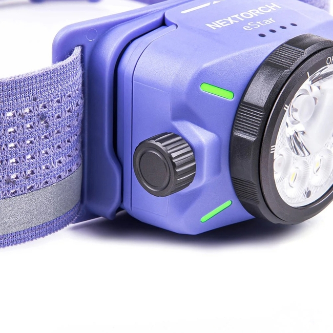 ESTAR (LI-PO*2) PURPLE-1300 LUMENS NEXTORCH