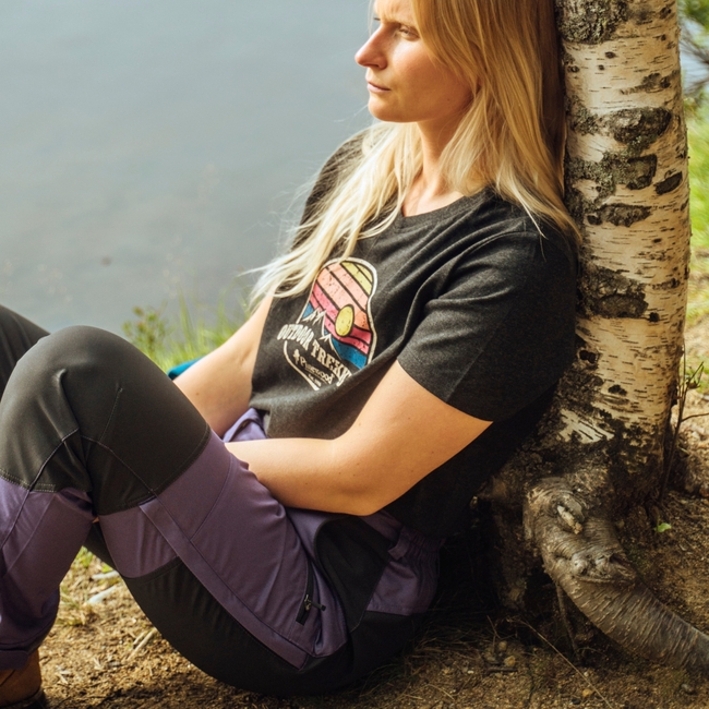 3449 FINNVEDEN RECYCLED OUTDOOR T-SHIRT PINEWOOD