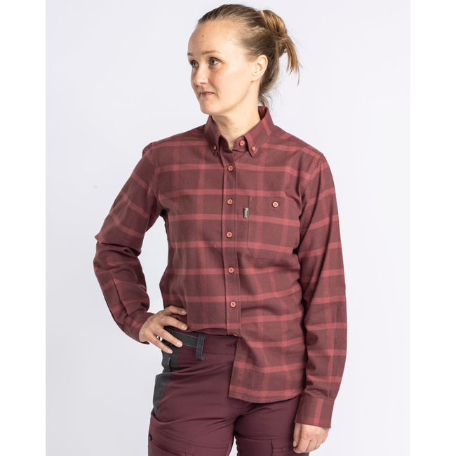 3009 VARNAMO FLANNEL WOMEN'S SHIRT PINEWOOD