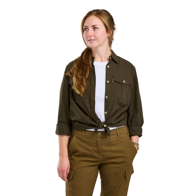 3128 ΓΥΝΑΙΚΕΙΟ ΠΟΥΚΑΜΙΣΟ SAFARI L/S PINEWOOD