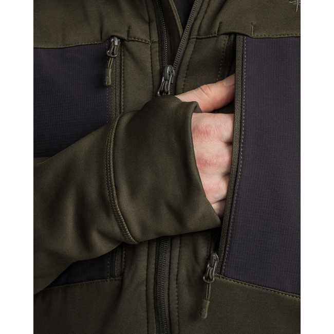 5209 ABISKO POWER FLEECE JACKET PINEWOOD