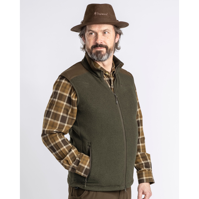 5715 SMALAND FOREST FLEECE VEST PINEWOOD