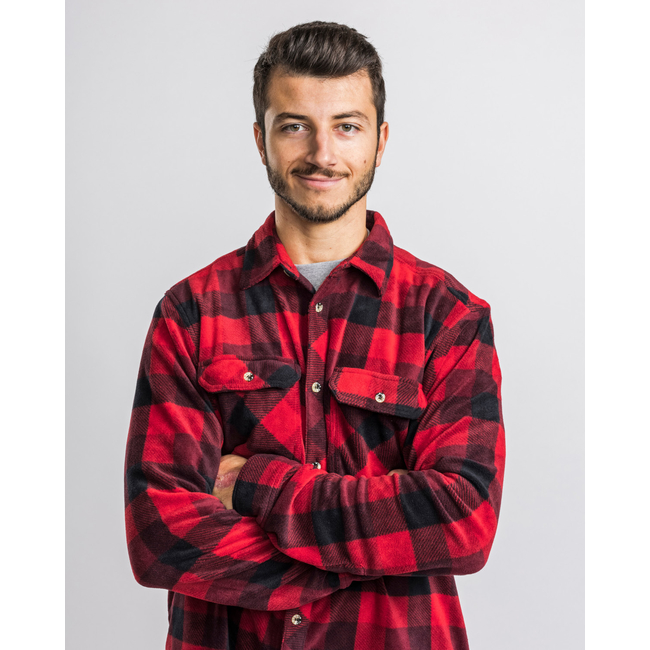 5063 FINNVEDEN CANADA FLEECE SHIRT PINEWOOD