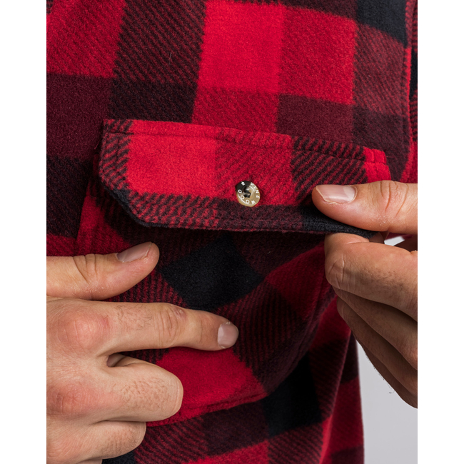 5063 FINNVEDEN CANADA FLEECE SHIRT PINEWOOD