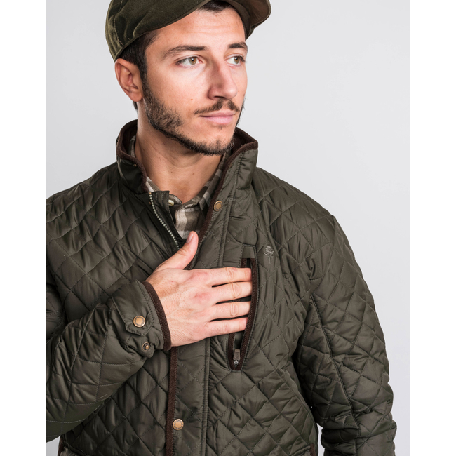 5815 NYDALA CLASSIC QUILTED JACKET PINEWOOD