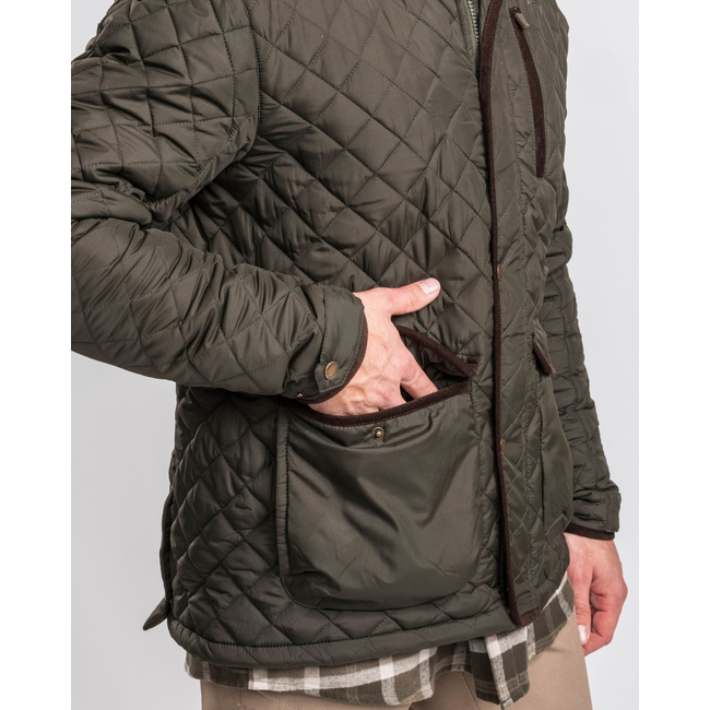 5815 NYDALA CLASSIC QUILTED JACKET PINEWOOD