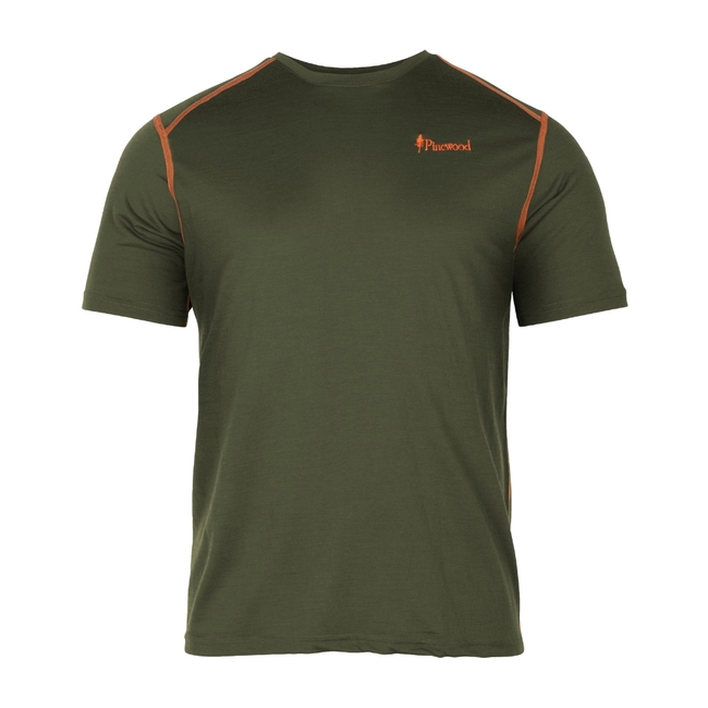 5347 ABISKO MERINO WOOL T-SHIRT PINEWOOD