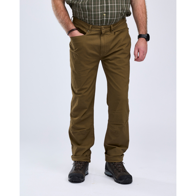 5352 VÄRNAMO VINTAGE CANVAS MEN’S TROUSERS 4-WAY STRETCH PINEWOOD