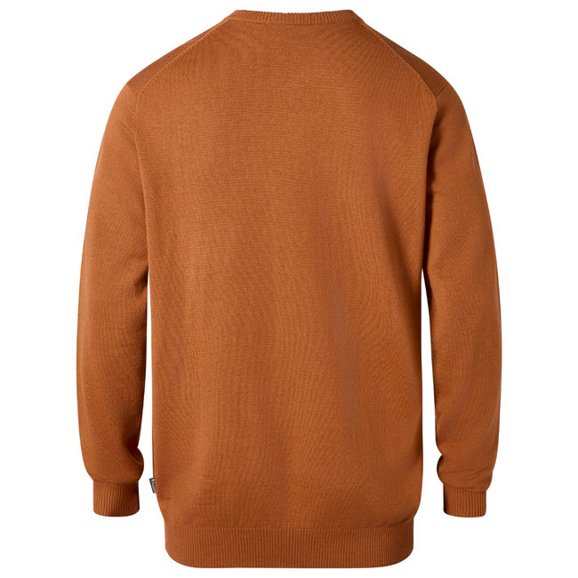 5047 VÄRNAMO MEN’S MERINO WOOL V-NECK SWEATER PINEWOOD
