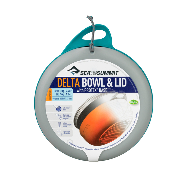 DELTA BOWL WITH LID