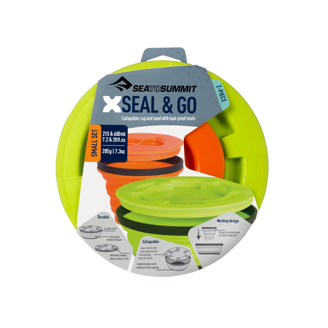 X-SEAL & GO SET SMALL ΣΕΤ ΠΤΥΣΣΟΜΕΝΩΝ ΔΟΧΕΙΩΝ