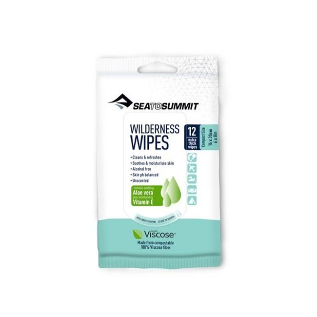 WILDERNESS WIPES COMPACT - PACKET OF 12 WIPES ΚΑΘΑΡΙΣΤΙΚΑ ΜΑΝΤΗΛΑΚΙΑ