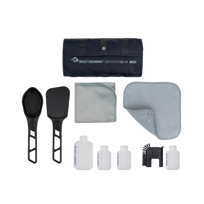 CAMP KITCHEN TOOL KIT 10 PIECE SET