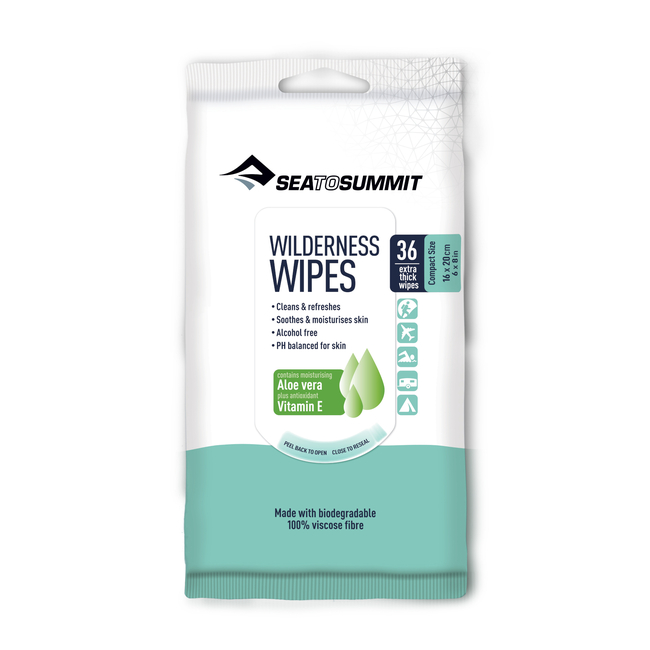 WILDERNESS WIPES COMPACT PACKET OF 36 WIPES