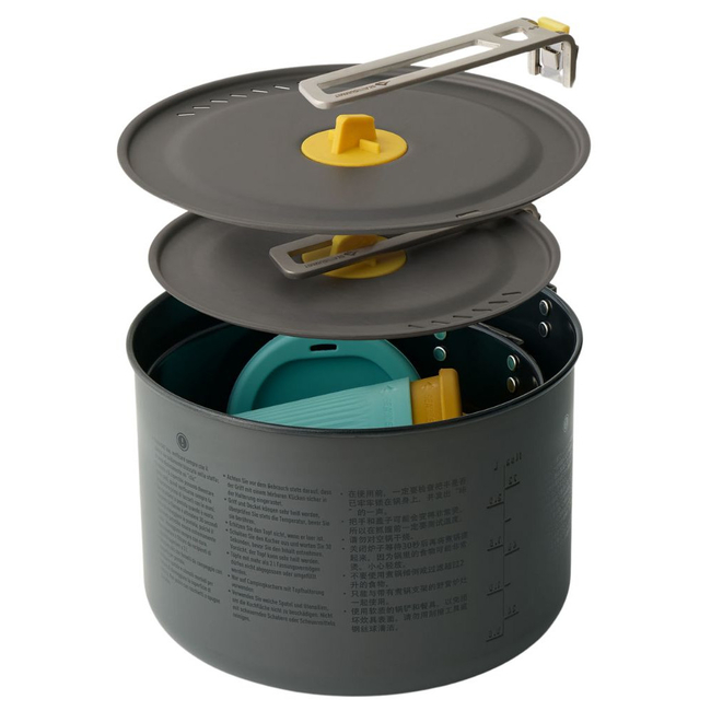 FRONTIER UL ΣΕΤ ΜΑΓΕΙΡΙΚΩΝ ΣΚΕΥΩΝ ΜΕ 2 ΚΑΤΣΑΡΟΛΕΣ (2P, 6 PIECE)