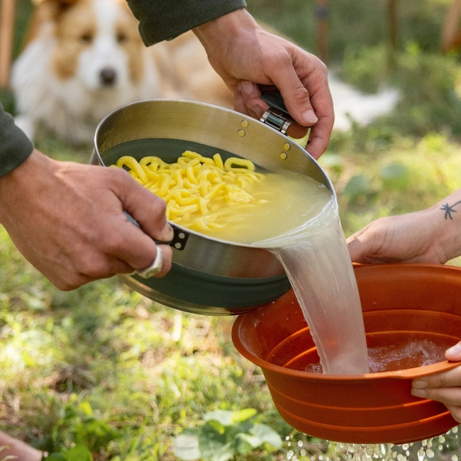 DETOUR STAINLESS STEEL COLLAPSIBLE POT - 3L