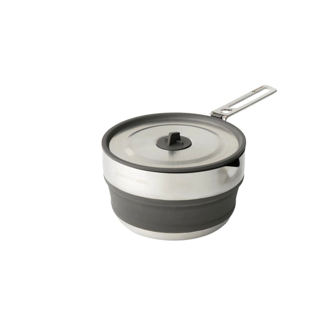 DETOUR STAINLESS STEEL COLLAPSIBLE POURING POT - 1.8L