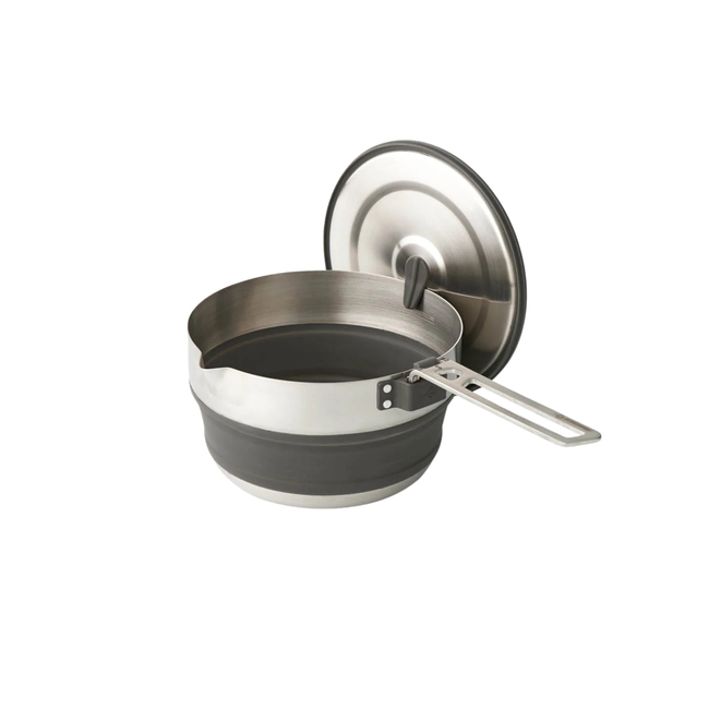 DETOUR STAINLESS STEEL COLLAPSIBLE POURING POT - 1.8L