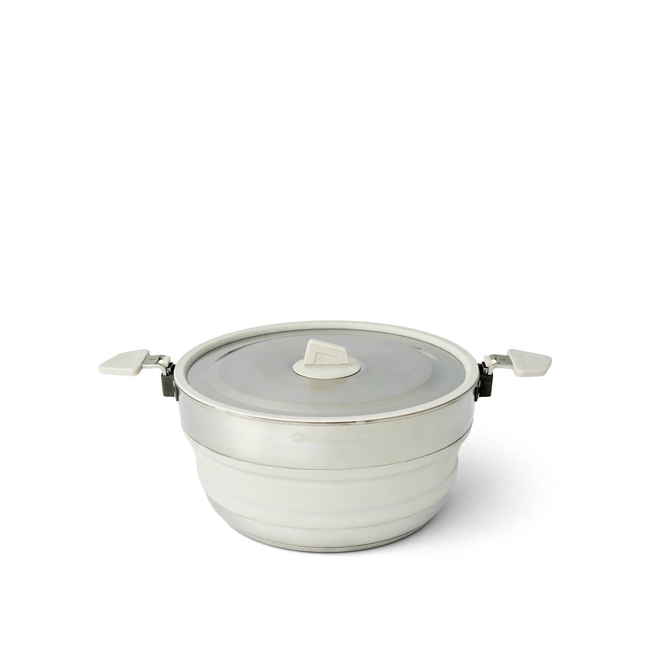 DETOUR STAINLESS STEEL COLLAPSIBLE ΚΑΤΣΑΡΟΛΑ- 5L SEA TO SUMMIT