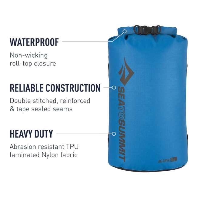 BIG RIVER DRY BAG 13L ΑΔΙΑΒΡΟΧΟΣ ΣΑΚΟΣ