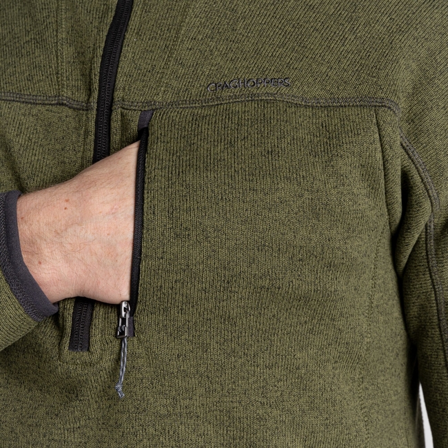 CMA1324 TORNEY HALF ZIP FLEECE ΠΟΥΛΟΒΕΡ CRAGHOPPERS