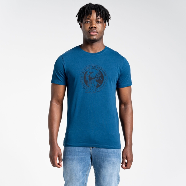 CMT959 LUGO ΚΟΝΤΟΜΑΝΙΚΟ T-SHIRT ΜΠΛΟΥΖΑΚΙ