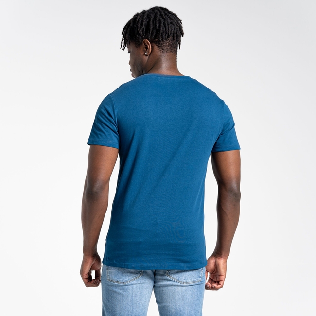 CMT959 LUGO ΚΟΝΤΟΜΑΝΙΚΟ T-SHIRT ΜΠΛΟΥΖΑΚΙ